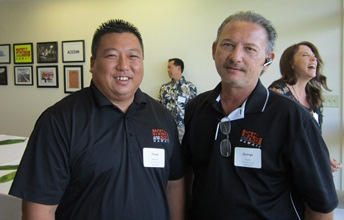 Travis Kawahara (L) and George Proctor (R) of Safety Systems